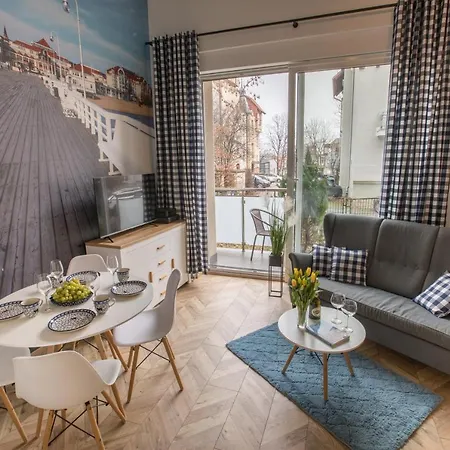 Apartament Chopina 5 M5 - Centrum Sopotu 3 Min Do Monciaka Zewnętrze zdjęcie