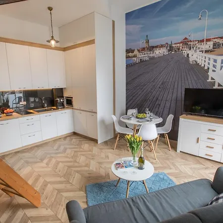 Apartament Chopina 5 M5 - Centrum Sopotu 3 Min Do Monciaka Zewnętrze zdjęcie