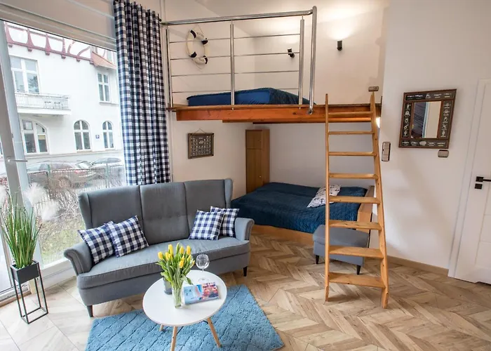Apartament Chopina 5 m5 - Centrum Sopotu